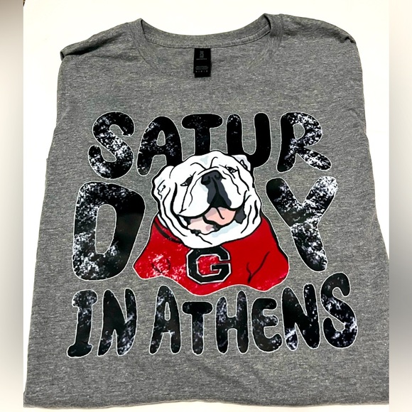 New Saturday in Athens UGA t-shirt - Picture 2 of 3